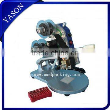 DY-8 Manual Type Three Rows Ribbon Coder Date Coding Machine