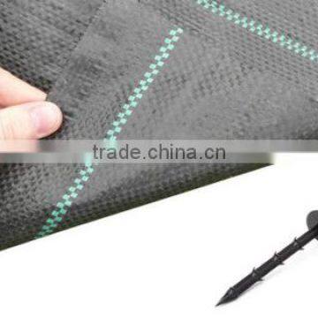 PP or PE Plastic Weed Control Mat With Green Line photo-4