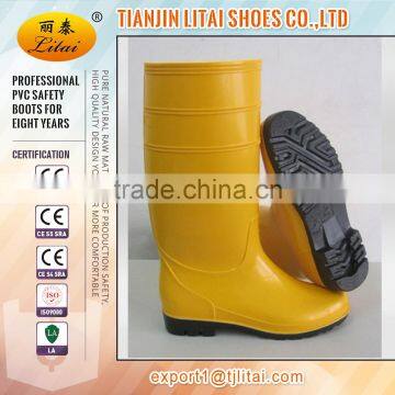 Yellow Rubber Boot, PVC Rain Boot