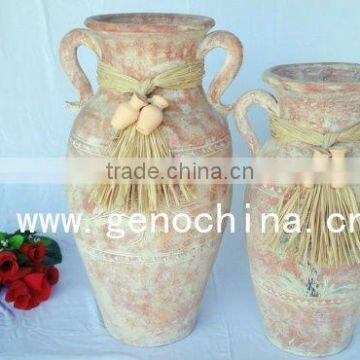 Fashion flower vase for gardening decoration fiberglass planters