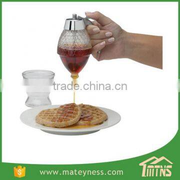 Glass Honey and Syrup Dispenser photo-3