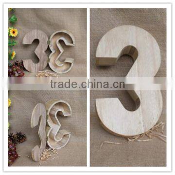 Lightweight number decoration wooden candy box wholesale