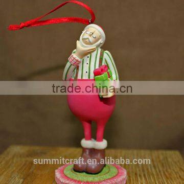 Custom resin hand paint Christmas ornament decor