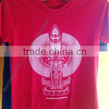 cotton t shirt Nepali theme