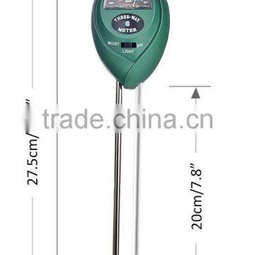 3-in-1 Soil Meter for Moisture PH Light Gardening Test Meter photo-3
