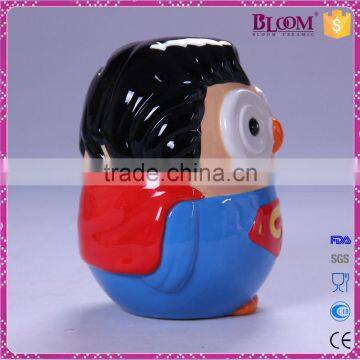 Children Ceramic Superman Shape Money Boxes Wholesale photo-3