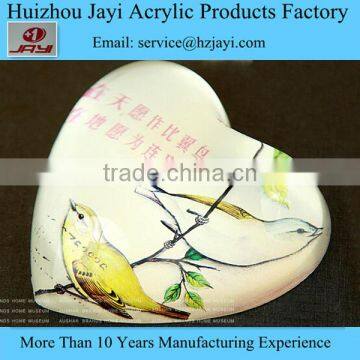 Hot sale wholesale acrylic cheap wedding souvenir gift/anniversary memento gifts