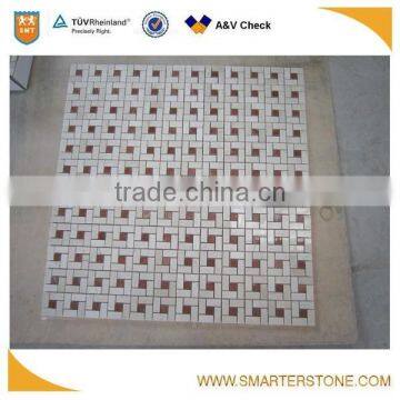 White Color Marble Mosaic Tiles