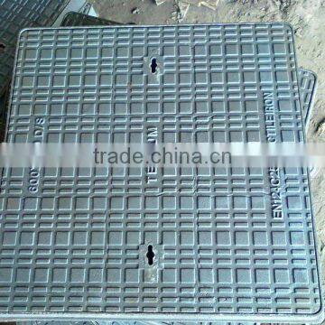 Road equipment foundry iron covering plate
