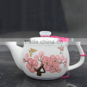 Cheap Hand Painted Porcelain Teapot Ceramic Teapot photo-3