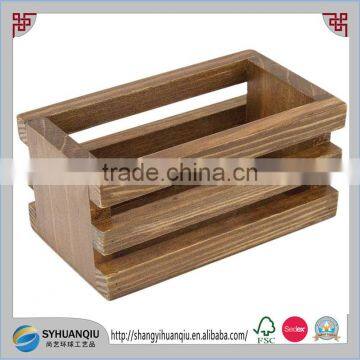 MIni Tableware Storage Wooden photo Crate