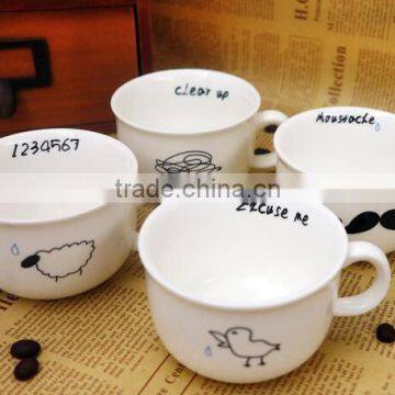 140ml Capacity Cute Mustache Coffee Cup photo-2