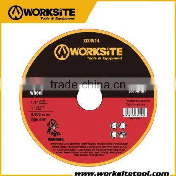 XCOW14 Worksite Brand Accessories 355mm Cut Off Wheel