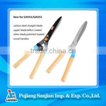 High quality carbon steel garden tools lopper with wooden handle / metal handle cutting shear