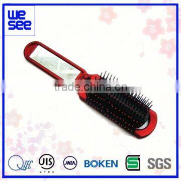 2015 Novel Design PP Plastic Mirror Brush Comb Set Comb for Hair