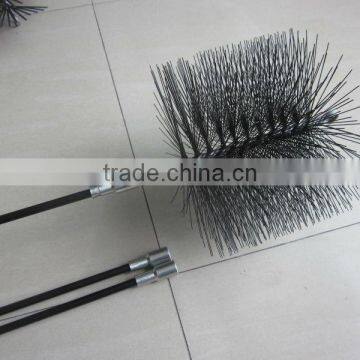 steel wire chimney brush for fireplace