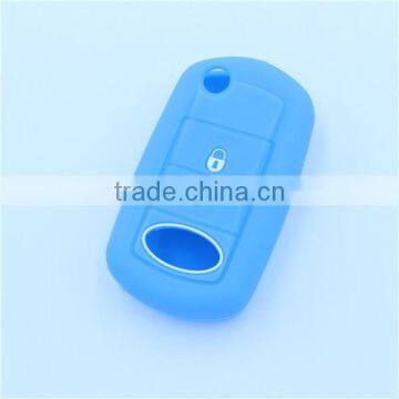 Silicone Cover Fit for LAND ROVER Flip Remote Key Case Shell Fob photo-2