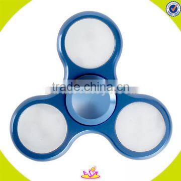New relieve stress fidget hand spinner toys led finger gyro hand spinner W01A270-S