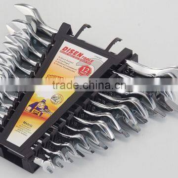 12pc dual open wrench set