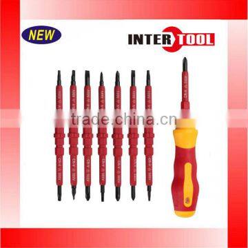 7 PCS Professional Electrican's Insulated Electrical Hand Screwdriver Tools Set