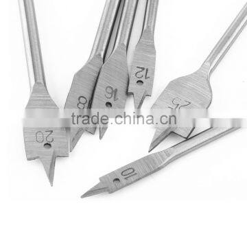 Wood Flat Drill Bit Set Metric 6mm-38mm Holes Woodworking Boring Tool Hex Shank photo-3