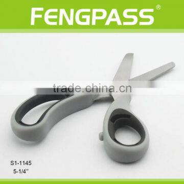 S1-1145 5-1/4 Inch 2Cr13 Stainless Steel Blade With PP+TPR Plastic Handle School Scissors photo-3