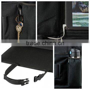 24x19 Inch Car Backseat Organizer With Tablet Holder for Kids and Toddlers photo-2