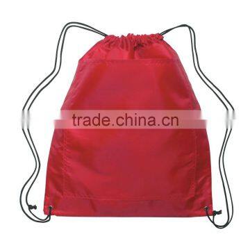 Recycled 210d Polyester Backpack Sport Cute Drawstring Bag for Kids photo-3