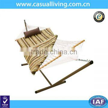 Cotton Rope Hammock with Stand Pad and Pillow