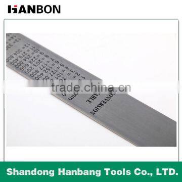 Professional Matt Stainless Steel Ruler With Good Price Made in China photo-2