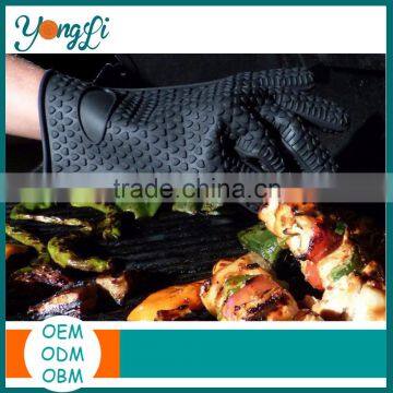 Bakery Ovens Heat Resistant Silicone Custom Motocross Gloves photo-2
