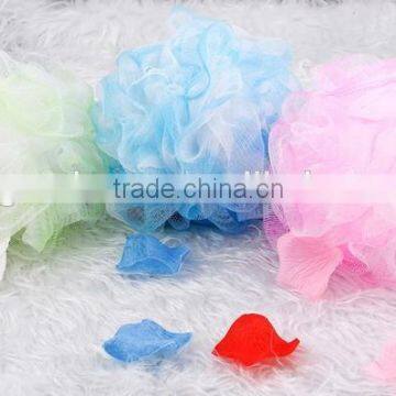 Hot Selling Bath Shower Body Exfoliate Puff Sponge Mesh Net Ball