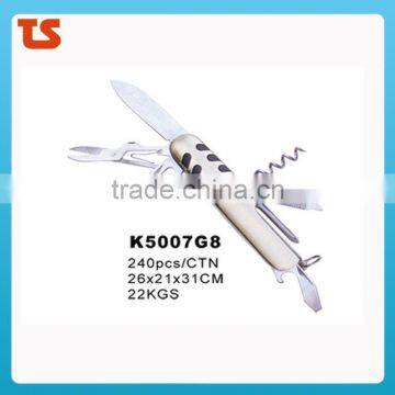 Multi knife/Multi tool knife/Pocket knife ( K5007G8 )stainless steel knife