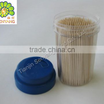 Travel branded dental floss Chinese bamboo wooden tooth pick