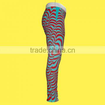 wholesale polyester/spandex heat transfer custom design women fashion leggins, women pants, yoga leggins