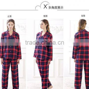 Warm Cotton Women Pajamas Suits Red Pajamas Home Comfortable Sleepware photo-2