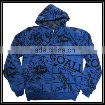 high quality men custom college jacket anime hoodies