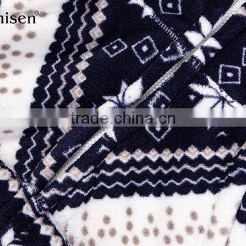 Chinese Wholesale Cheap Printed Fleece Women Jacket photo-5