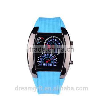 Stock Wholesale 2015 LED Digital Watches Men's Aviation Sector Dashboard Watches Watches Fashion for Men Women Watch photo-2