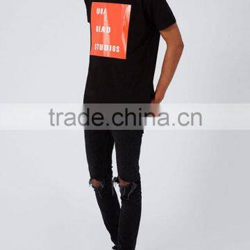 China Supplier Men Cotton Front Screen Printing/Plastic Printing T Shirts photo-5
