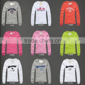 printing t shirt for women/ china alibaba women t-shirt/flocking printing t shirt