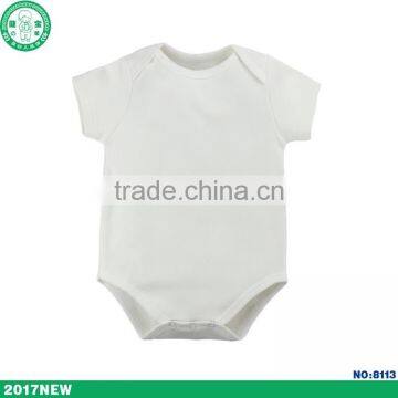 Wholesale organic cotton 5 pcs newborn baby matching romper sets