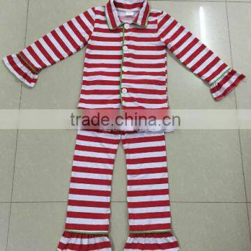 Christmas Wholesale Children's Boutique Clothing Sets Children Pajamas Fall Winter Boutique Children Christmas Pajamas photo-3