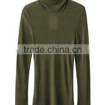 Runwaylover EY2372B 2017 Ladies Sexy Turtleneck Tight T-Shirts photo-6