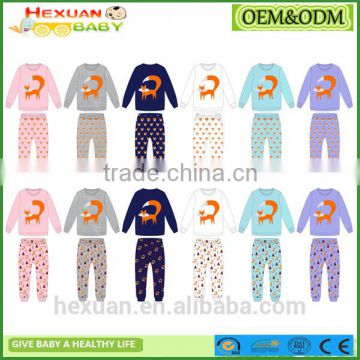 OEM or stocked designs childrens pajamas wholesale/pajamas wholesale