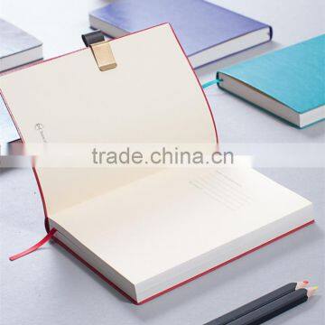 A5 PU Planner Embossed Logo Leather Daily Planner Softcover Notebook photo-4