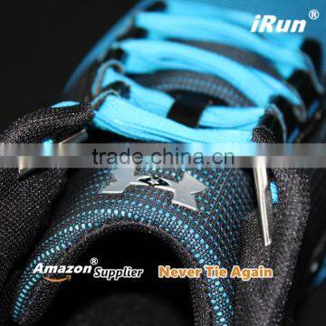 Press Release Nylon Soft and Durable No Need Tie Flat Polyester Elastic Shoelace for for Pregnant Mommy, Patients - Grey photo-3