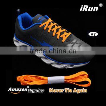 Flexible No Need Tie Footwear Laces for Outdoor Sports Sneakers - Customized No-Tie Red Shoelaces Fits Running Shoe Casual Shoes photo-4