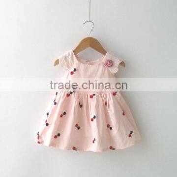 Baby Girls Cotton Dress White Cotton Dress Baby Poplin Cotton Dress photo-2