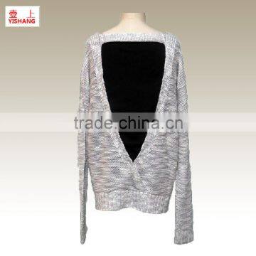 New Fashion Lady Sweater ,79%Acrylic 19%Cotton 2%Polyester photo-2